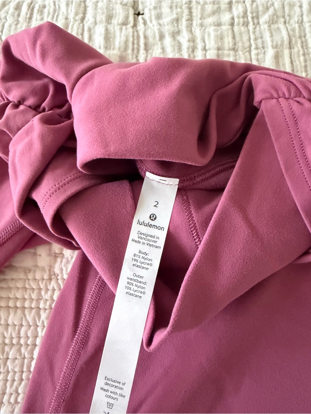 Lululemon Align 28" Wrap Waist - Picture 2 of 7
